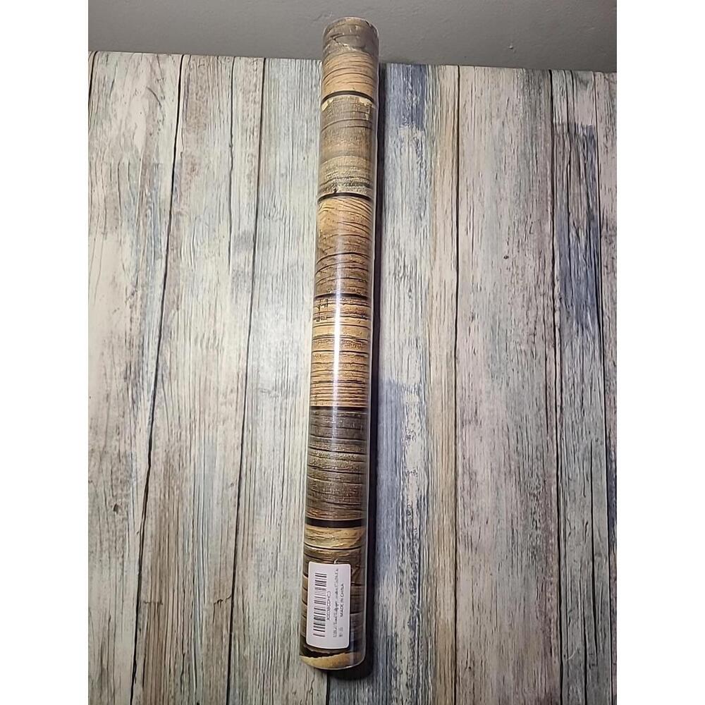 Amigo Wood Wallpaper Sticky Back 17.5x196.85 In New Roll